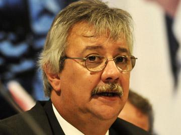 Ministro de Transporte y Obras Públicas Enrique Pintado