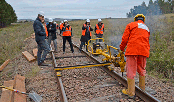 Obras en vías férreas