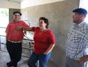 Visita a colonos de Colonia Fernández Crespo, departamento de San José