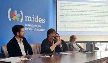 Ministra de Desarrollo Social, Marina Arismendi