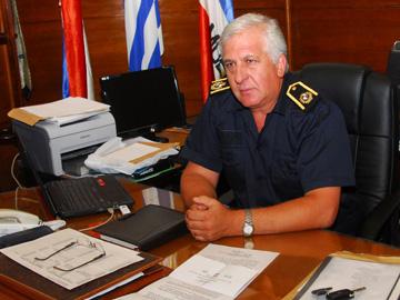 Jefe de Policía de Montevideo, Diego Fernández.