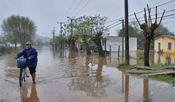 Inundaciones en Durazno