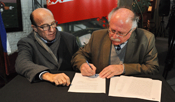 Daniel Martínez y Óscar Terzaghi