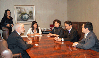 Subsecretario Liberoff con autoridades de China