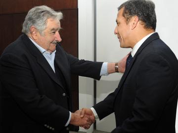 Presidente Mujica y Presidente Humala