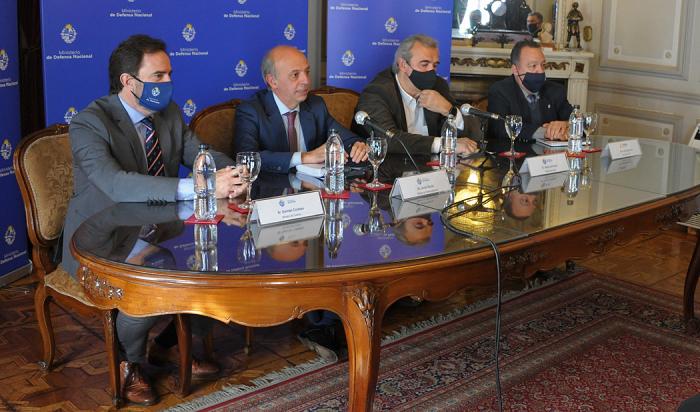 Germán Cardoso, Javier García, Jorge Larrañaga y Sergio Rico