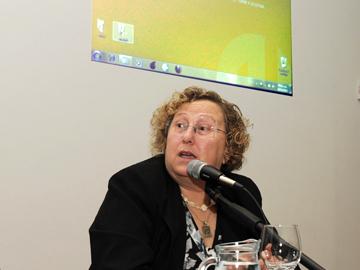 Presidenta de la Corporación para el Desarrollo, Adriana Rodríguez