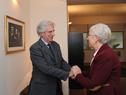 Vázquez recibió a la precandidata a la vicepresidencia de Uruguay por el Frente Amplio, Graciela Villar