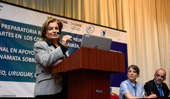Ministra de Vivienda, Ordenamiento Territorial y Medio Ambiente, Eneida de León