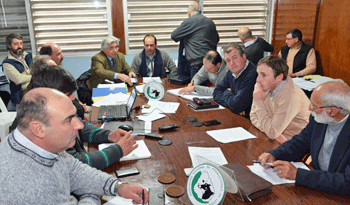 Reunión entre ministro Aguerre y Asociación Nacional de Productores de Leche