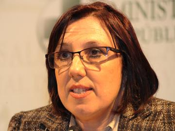 Ministra de Salud Pública Susana Muñiz