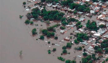 Inundaciones. Foto: Intendencia Municipal de Artigas
