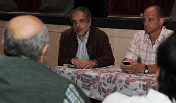 José Luis Cancela en reunión con organizaciones sociales de Soriano