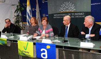 Ministra de Turismo, Liliam Kechichian, en presentación del programa "Uruguay a Toda Costa"