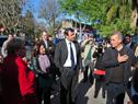 El Director de OPP, Gabriel Frugoni recorrió las obras del Centro del Barrio Peñarol