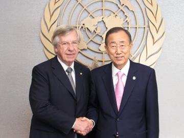 Astori y Ban Ki-moon