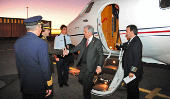Presidente Tabaré Vázquez viajó a Mendoza, Argentina