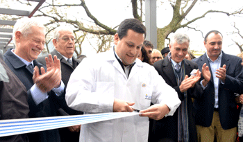 Inauguración de la emergencia pediátrica del hospital de Salto