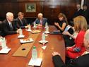 Presidente Vázquez se reunió con princesa de Jordania, investigadores y científicos internacionales
