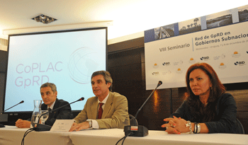 Director Álvaro García en cierre del VIII Seminario de la Red de Gestión para Resultados en el Desarrollo en Gobiernos Subnacionales