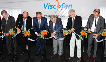 Inauguración de planta industrial Viscofan