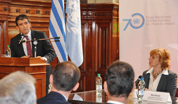 Raúl Sendic lanzó campaña para postular a una mujer como secretaria general de la ONU