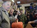 Votación del Presidente José Mujica