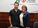Acto de nombramiento de nuevas autoridades en la Administración Nacional de Vivienda