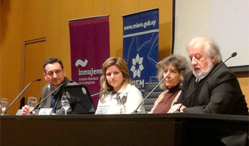 Mesa de apertura del “Ciclo de charlas sobre comunicación con perspectiva de derechos”