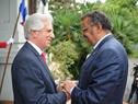 Presidente Vázquez recibió al director de Organización Mundial de la Salud