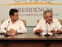 Mensaje del Presidente José Mujica y del Presidente Enrique Peña Nieto a medios de prensa.