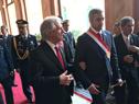 Tabaré Vázquez estuvo presente en la ceremonia de asunción del nuevo presidente de la República del Paraguay, Mario Abdo