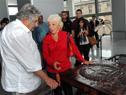 Inauguración de muestra artesanal realizada por usuarios de la Sala 12 del Hospital Vilardebó
