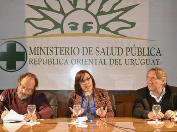 Autoridades en conmemoración del Día de la Salud Mental