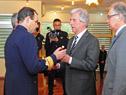 Tabaré Vázquez entregó bastón de mando a Hugo Marenco y José Visconti