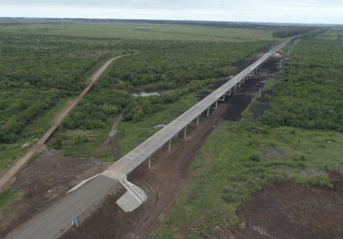 Puente sobre ruta 30