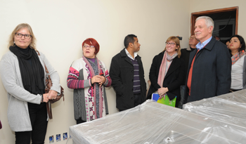 Ministro Jorge Basso en Hospital de Carmelo
