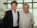 Presidente Mujica recibe al actor Sean Penn