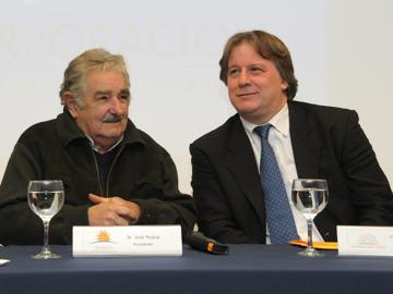 Presidente Mujica y ministro Lorenzo