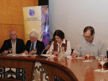 Autoridades firman el convenio entre UTU e INALOG