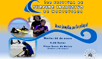 Festival de Surfing Inclusivo de Montevideo