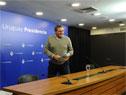 Subsecretario de Desarrollo Social, Armando Castaingdebat, en conferencia de prensa