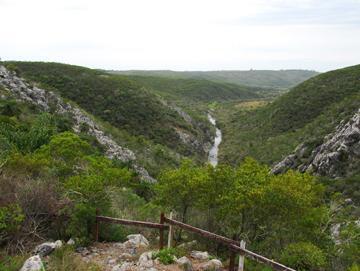 Quebrada de los Cuervos en Treinta y Tres