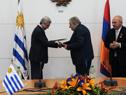 El Presidente José Mujica recibió a su par armenio, Serzh Sargsyan