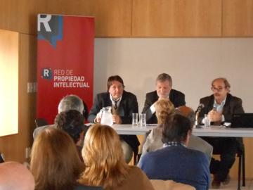 Autoridades en la presentación de la Red de Propiedad Intelectual