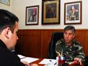 Entrevista al Jefe de Control Coordinador del las Operaciones de Paz