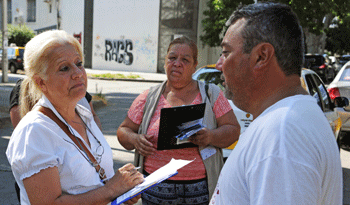 Equipo técnico del MSP recorrió Pocitos. Foto: Archivo.