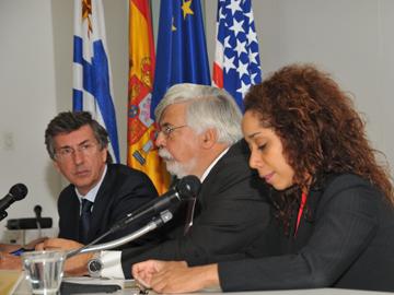 Manuel de la Iglesia Caruncho, Eduardo Bonomi y Julissa Reynoso