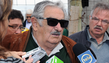 Presidente Mujica en declaraciones a la prensa