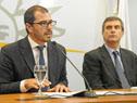 Roballo y García brindaron una conferencia de prensa luego del Consejo de Ministros de hoy